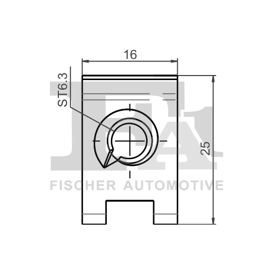 99-10111.25 - Clip, trim/protection strip 