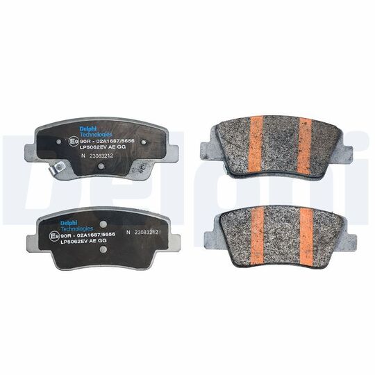 LP5062EV - Brake Pad Set, disc brake 