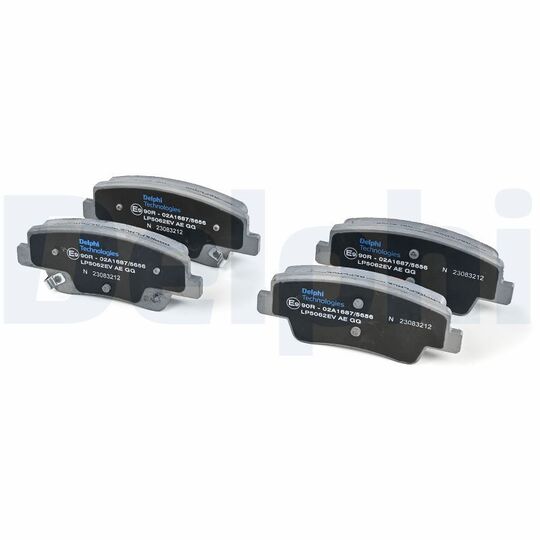 LP5062EV - Brake Pad Set, disc brake 