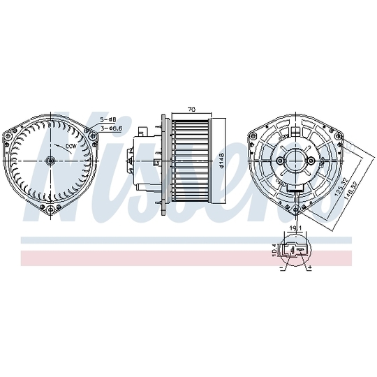 87454 - Interior Blower 