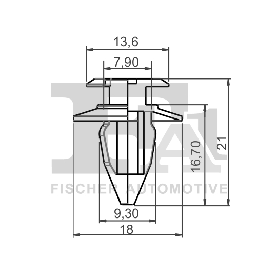 11-40004.25 - Clip, trim/protection strip 