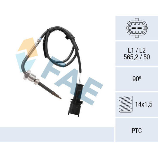 68074 - Sensor, exhaust gas temperature 