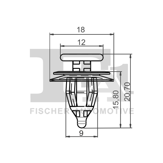 21-40017.25 - Clip, trim/protection strip 