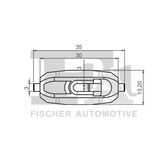 11-40067.25 - Clip, trim/protection strip 