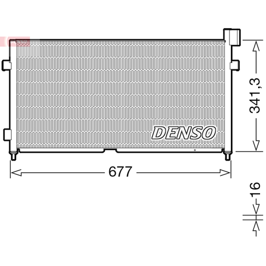 DCN99056 - Condenser, air conditioning 