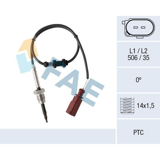 68026 - Sensor, exhaust gas temperature 