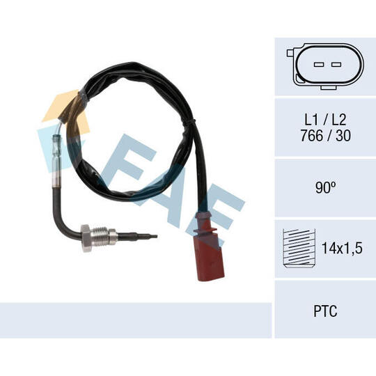 68078 - Sensor, avgastemperatur 