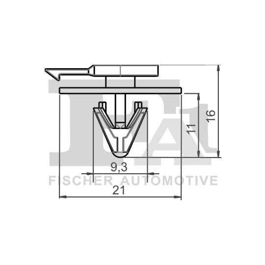 10-40065.25 - Clip, list 