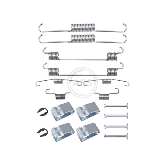 0038Q - Tillbehörssats, bromsbackar 