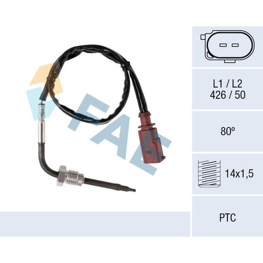 68036 - Sensor, exhaust gas temperature 