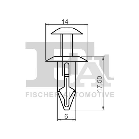 75-30002.25 - Clip, list 