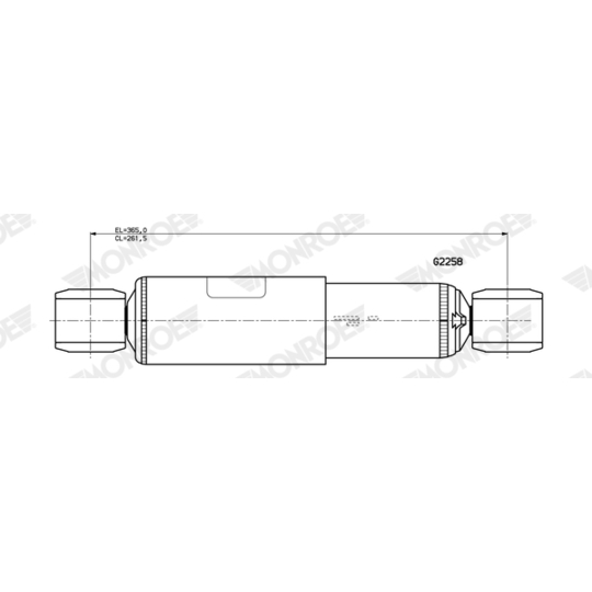 G2258 - Stötdämpare 