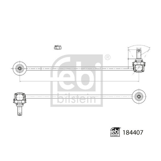 184407 - Rod/Strut, stabiliser 