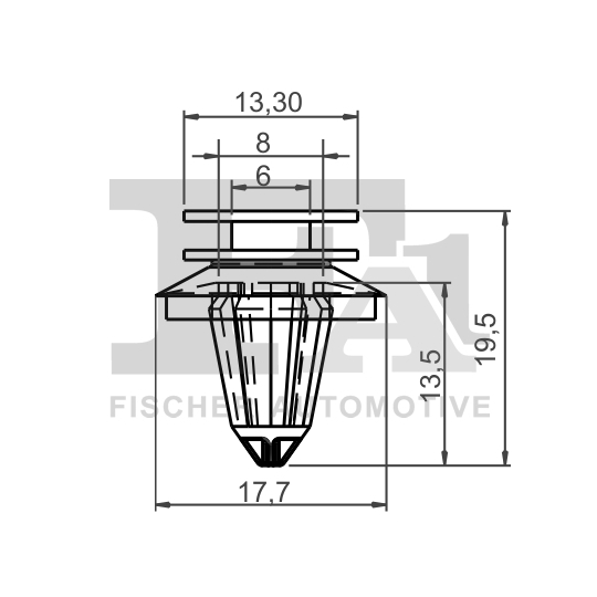 11-40038.10 - Clip, trim/protection strip 