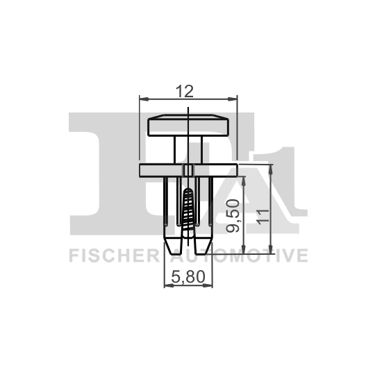 11-30002.5 - Clip, trim/protection strip 