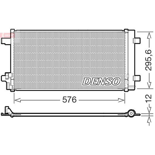 DCN32069 - Lauhdutin, ilmastointilaite 