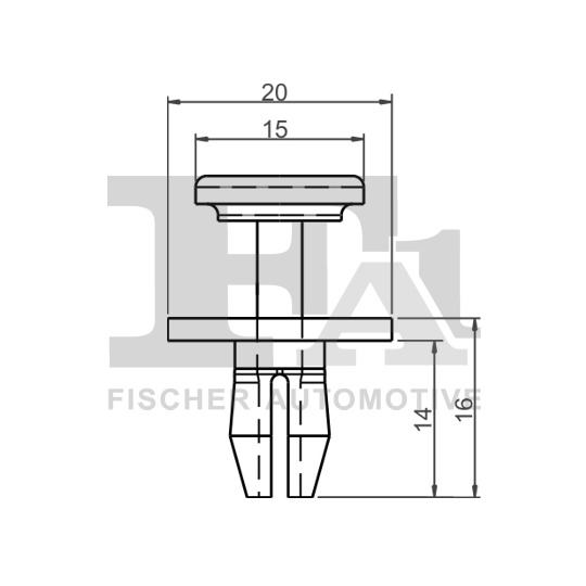 21-20002.25 - Clip, trim/protection strip 