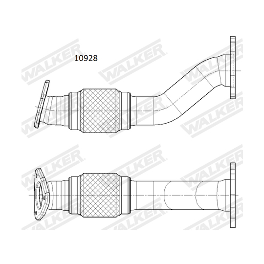 10928 - Exhaust pipe 