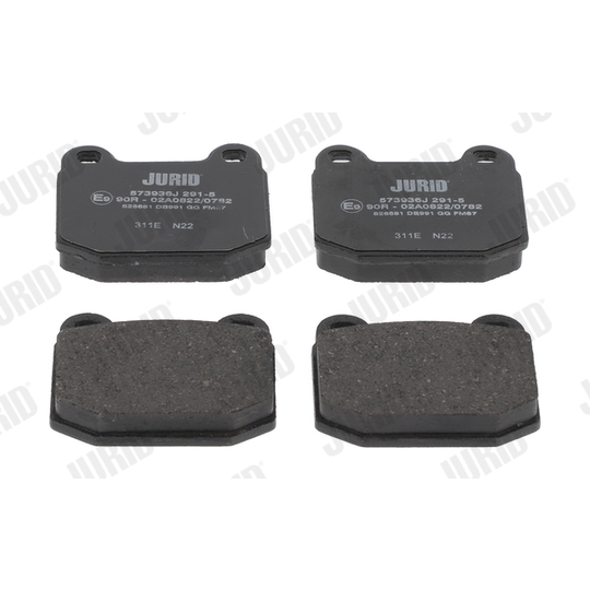 573936J - Brake Pad Set, disc brake 