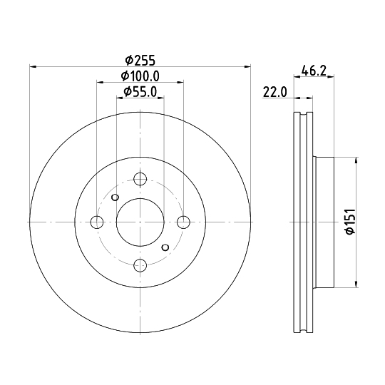 MDC3169C - Brake Disc 