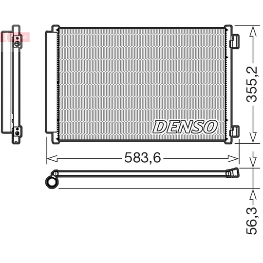 DCN09146 - Condenser, air conditioning 