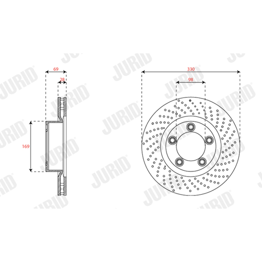 563536JC-1 - Brake Disc 