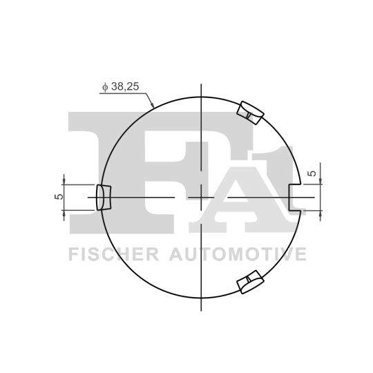 11-10037.5 - Stopper, ehis-/kaitseliist 