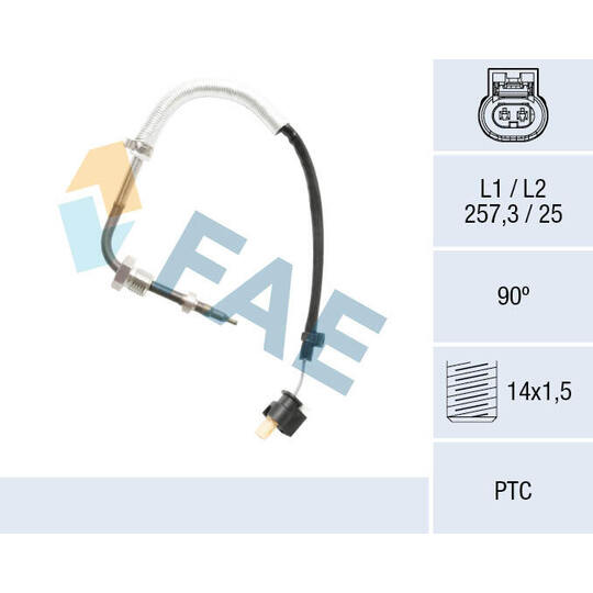 68031 - Sensor, exhaust gas temperature 