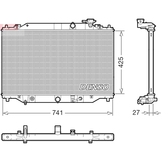 DRM44051 - Kylare, motorkylning 