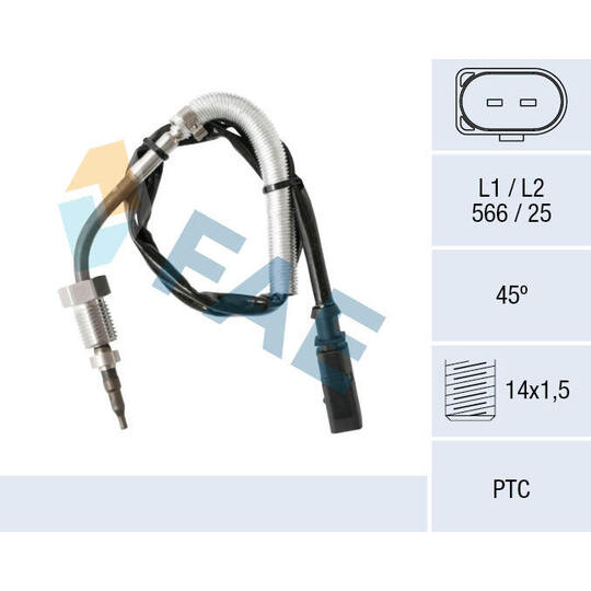 68007 - Sensor, exhaust gas temperature 