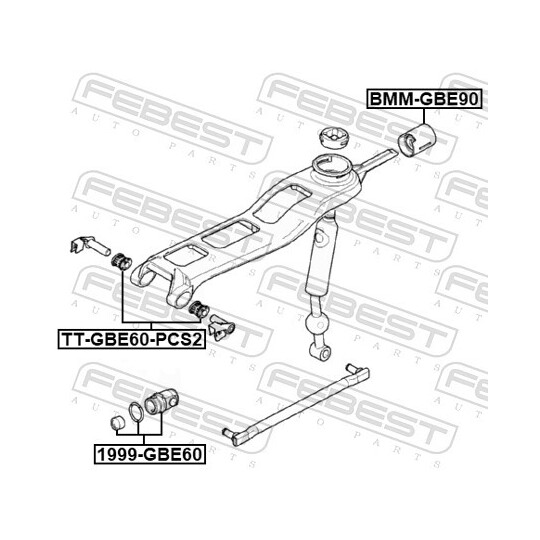 1999-GBE60 - Repair Kit, gear lever 