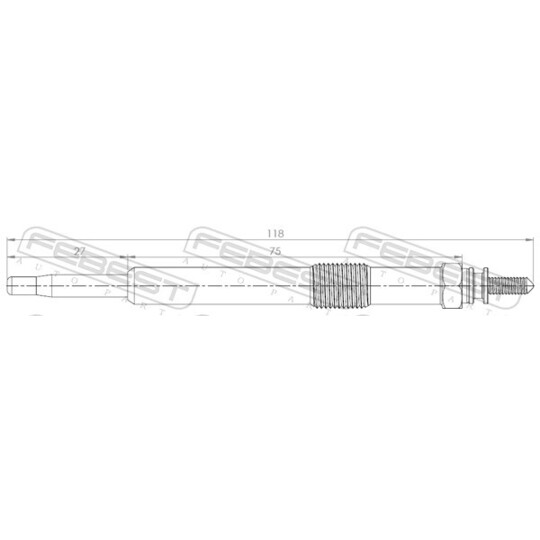 25642-004 - Glow Plug 