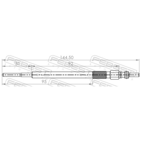 18642-003 - Glödstift 