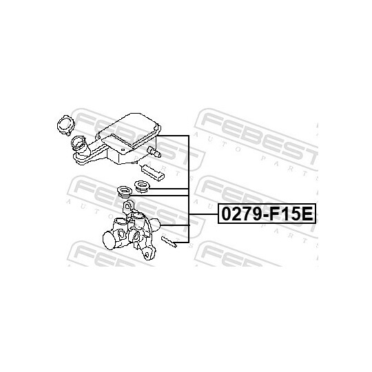 0279-F15E - Brake Master Cylinder 