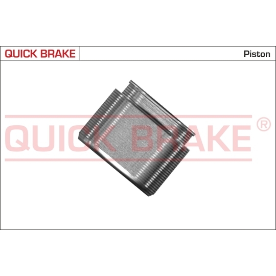 185182K - Piston, brake caliper 