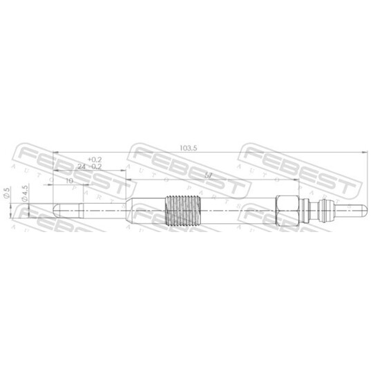 28642-003 - Glow Plug 