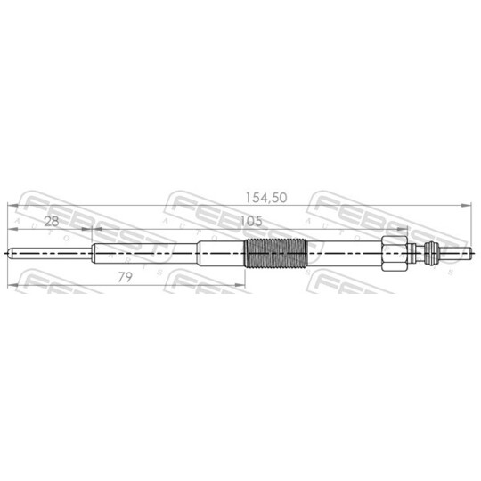 08642-001 - Glow Plug 