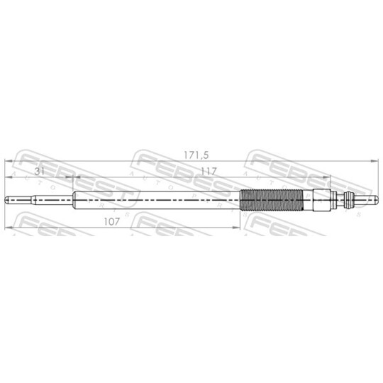 04642-005 - Glödstift 