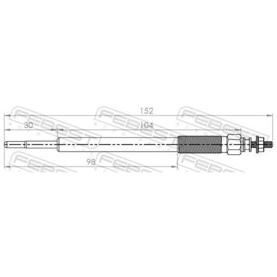 01642-004 - Glödstift 