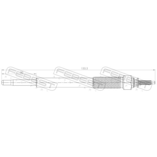 12642-003 - Glow Plug 