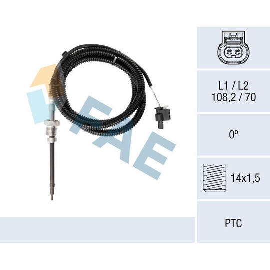 68077 - Sensor, exhaust gas temperature 