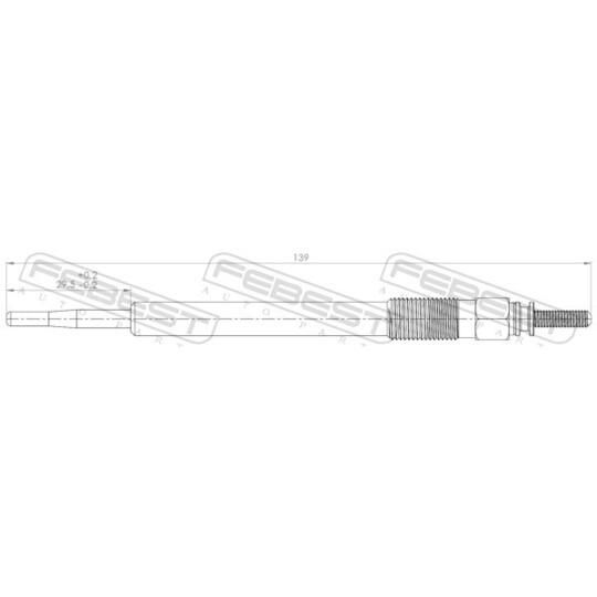 12642-004 - Glow Plug 