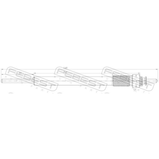 12642-002 - Glow Plug 