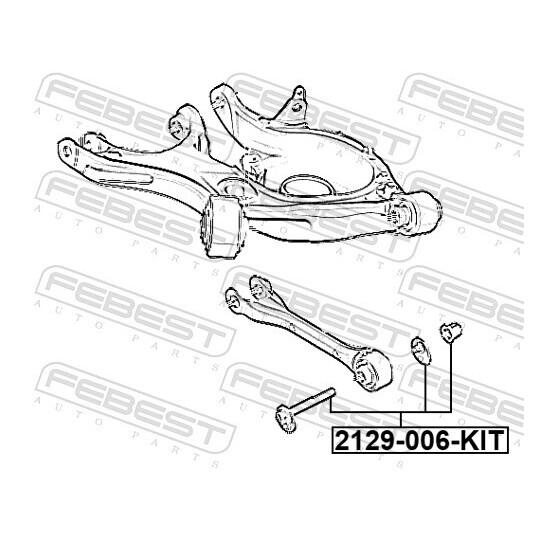 2129-006-KIT - Camber Correction Screw 