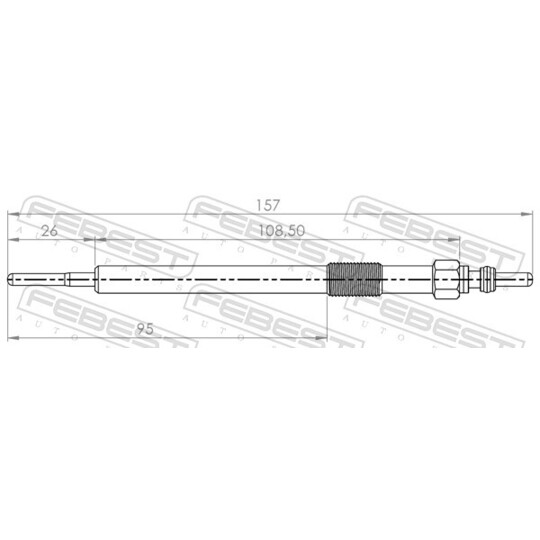 14642-002 - Glödstift 