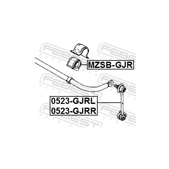 MZSB-GJR - Stabiliser Mounting 