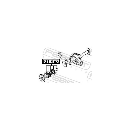 KIT-REX - Bearing, drive shaft 