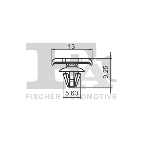 11-40105.5 - Clip, trim/protection strip 