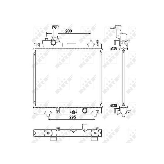 53078A - Radiaator, mootorijahutus 