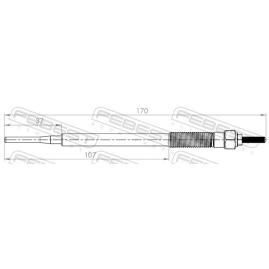 01642-001 - Glow Plug 